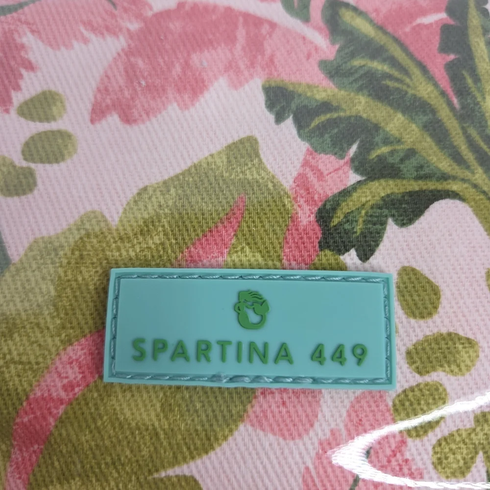 Spartina 449 Large Cosmetic Pouch Palm Paradise NEW